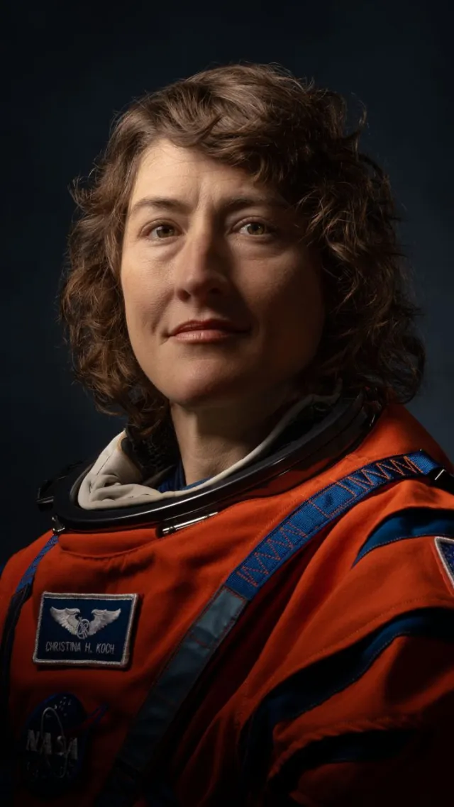 La astronauta Christina Koch