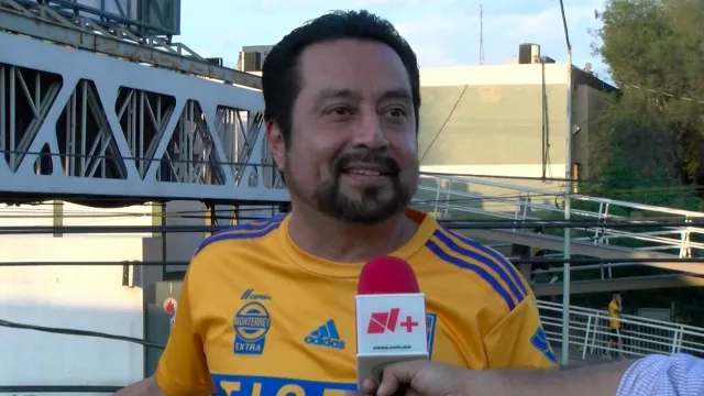 Dante Ayala aficionado del equipo Tigres