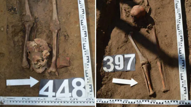 Osamentas de “vampiros” halladas en Polonia