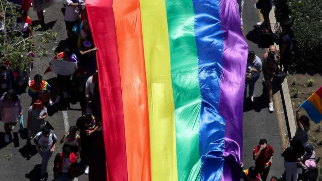 La Marcha del Orgullo LGBTQ+ regresó a la Ciudad de México. Foto: Reuters