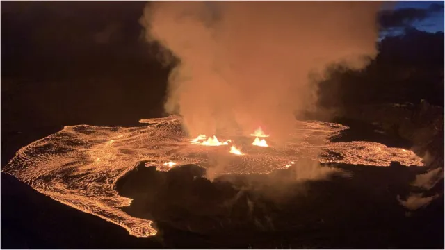 Volcán Kilauea vuelve a Hacer Erupción