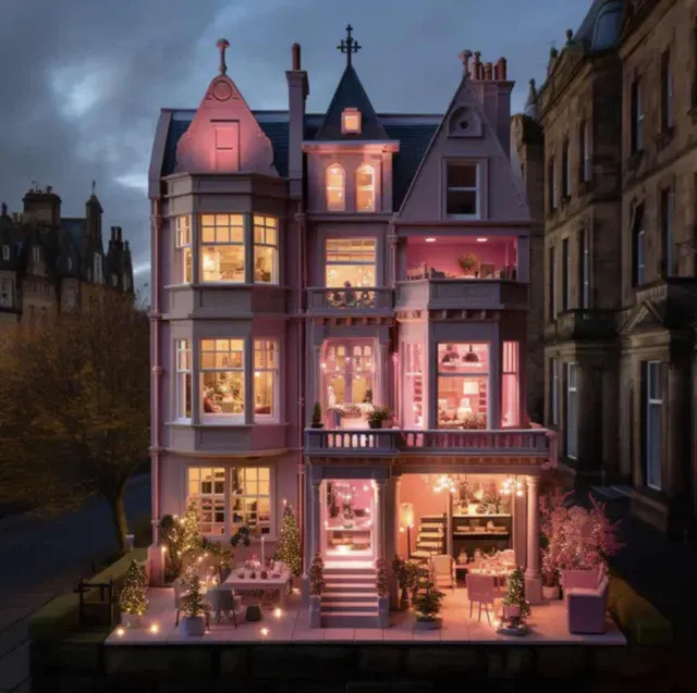 La casa de Barbie si estuviese en Inglaterra