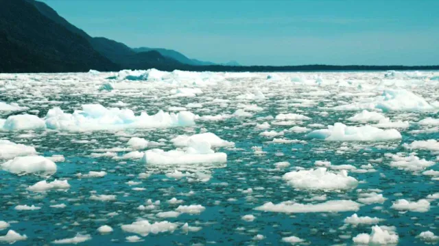 Hielo de Glaciar