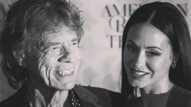 Mick Jagger y Melanie Hamrick