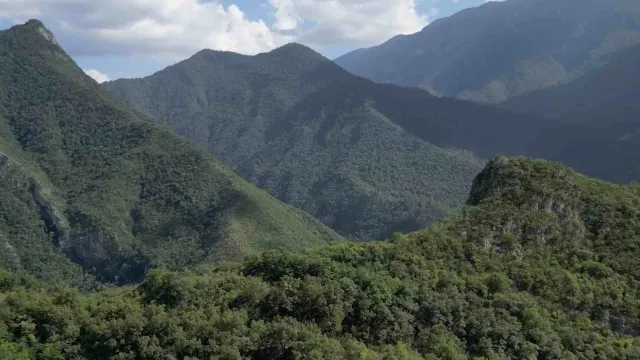 Montañas de la Sierra Madre Oriental de Santiago, NL