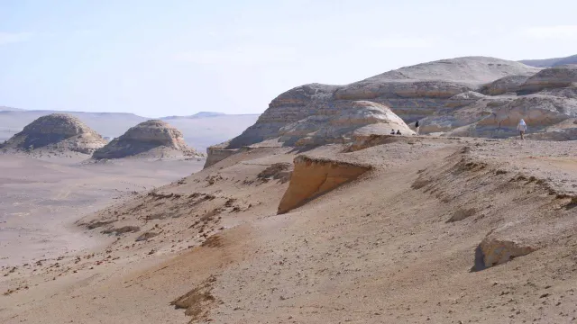 El lugar que habitaba el Perucetus colossus, ahora es un desierto. Foto: Reuters