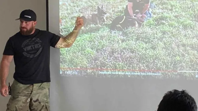 El reconocido instructor canino Leos Drbohalv, certificó a la Unidad K9 de Baja California