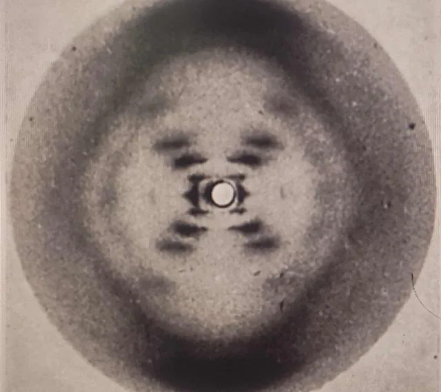 Fotografía 51 del ADN tomada por Rosalind Franklin