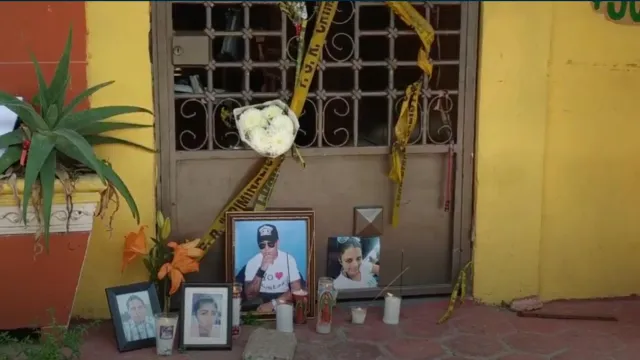 Víctimas de la masacre en el bar Caballo Blanco