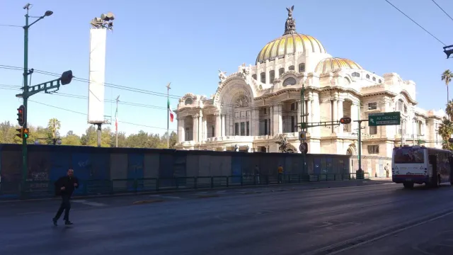 Blindan edificios del Centro Histórico