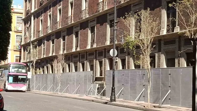 Blindan edificios del Centro Histórico