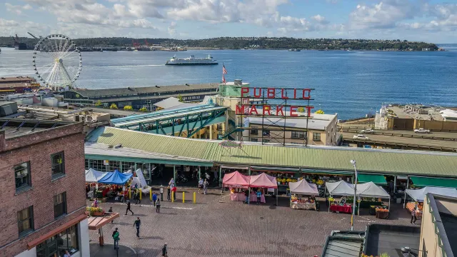 Seattle Washington Brand USA Viaje Turismo naturaleza innovacion mercado pike place