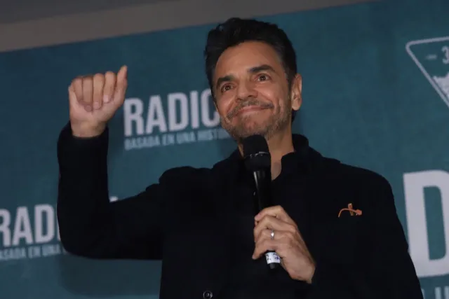 Eugenio Derbez en la presentación de ‘Radical’ en México