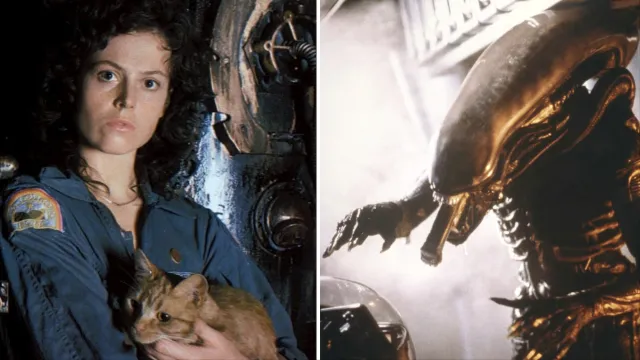 Ripley y su gato Jonesy en Alien