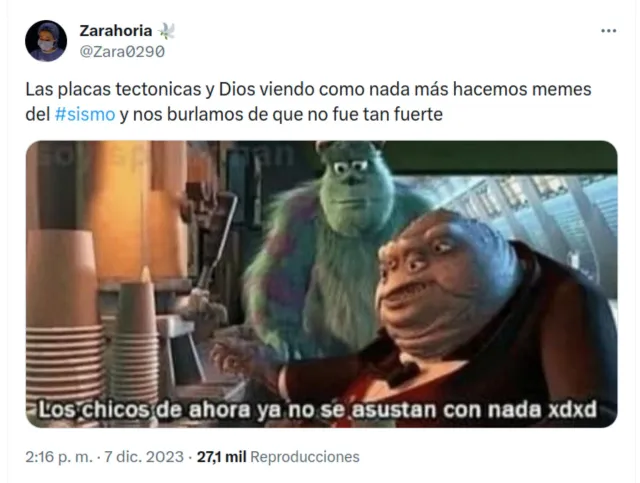 Los mexicanos responden a las placas tectónicas con memes