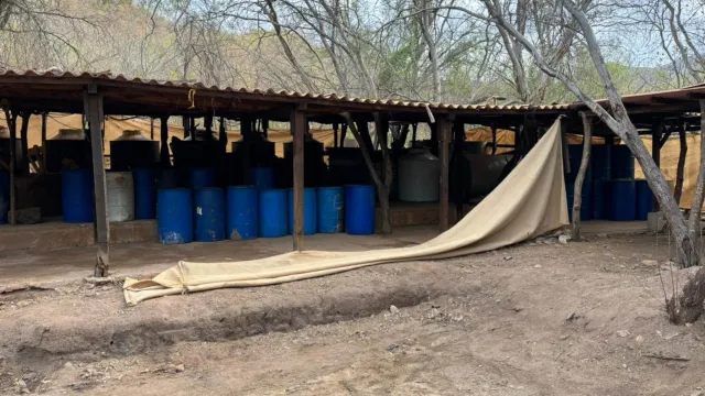 Narcolaboratorio en Sonora