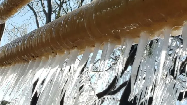 Estalactitas de Hielo
