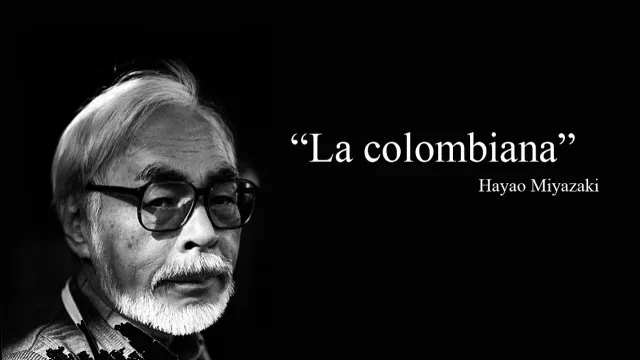 Meme sobre “La Colombiana” y Miyazaki