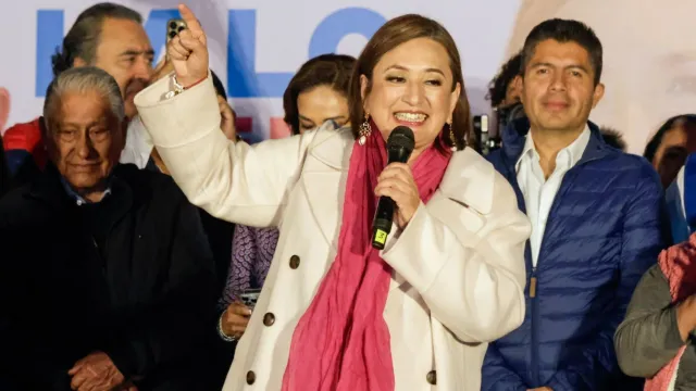 Xóchitl Gálvez Ruiz, precandidata del PRI, PAN y PRD a la Presidencia de México