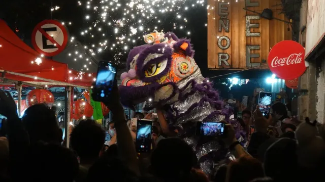 El 2024 es el año del dragón de madera, según el calendario chino. Foto: Cuartoscuro