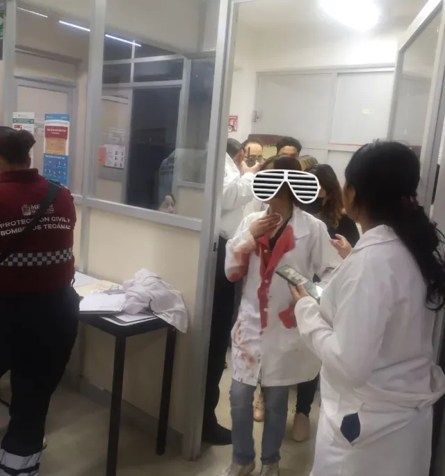 Explosión de laboratorio en la UTTEC