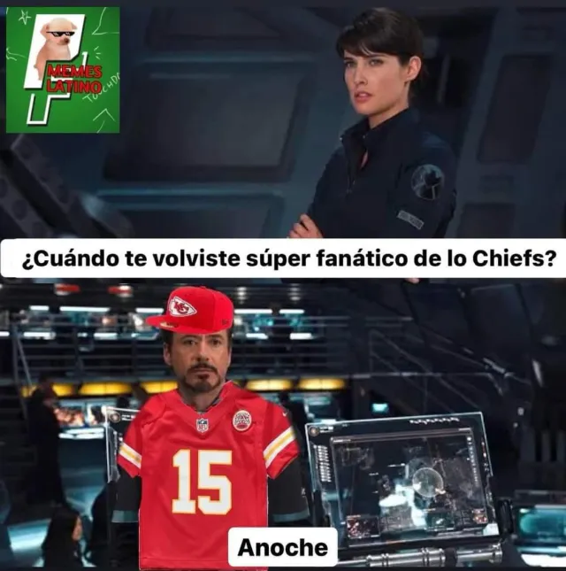 Meme nuevos aficionados Chiefs