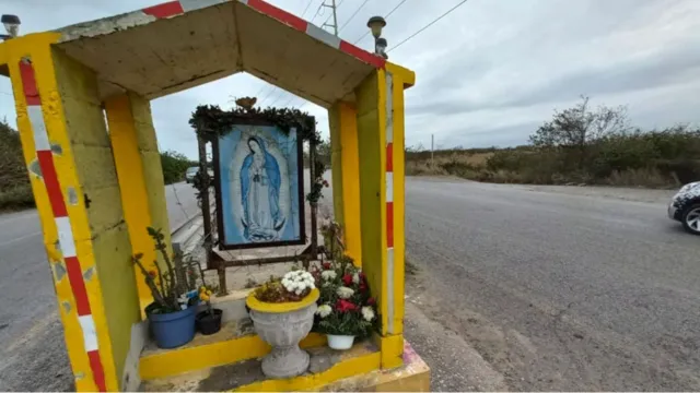 Así estaba la imagen de la Virgen de Guadalupe antes de ser destruída