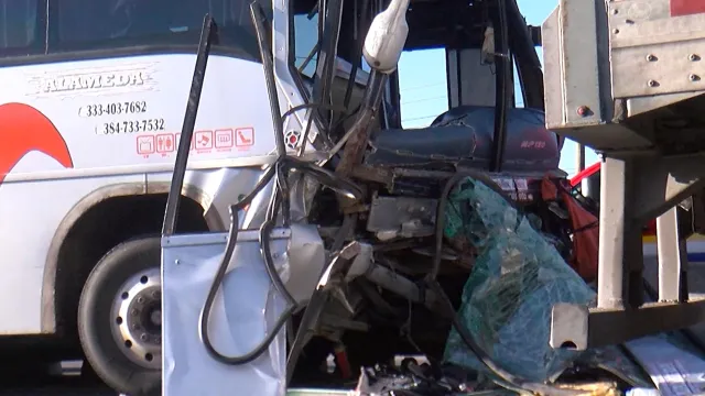 El accidente trajo un cierre total en el sentido hacia la región Ciénega