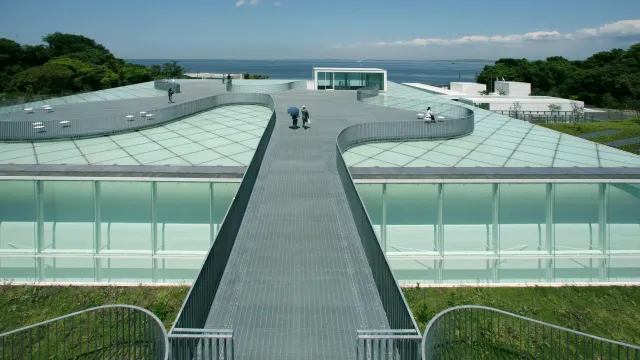 Imagen del Museo Yokosuka de Arte del arquitecto japonés Riken Yamamoto