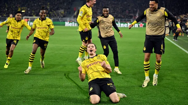 El Dortmund aprovechó su condición de local. Foto: AP