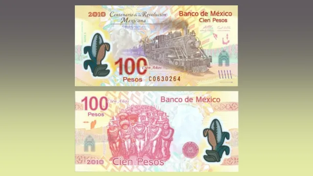 Billete 100 pesos Centenario
