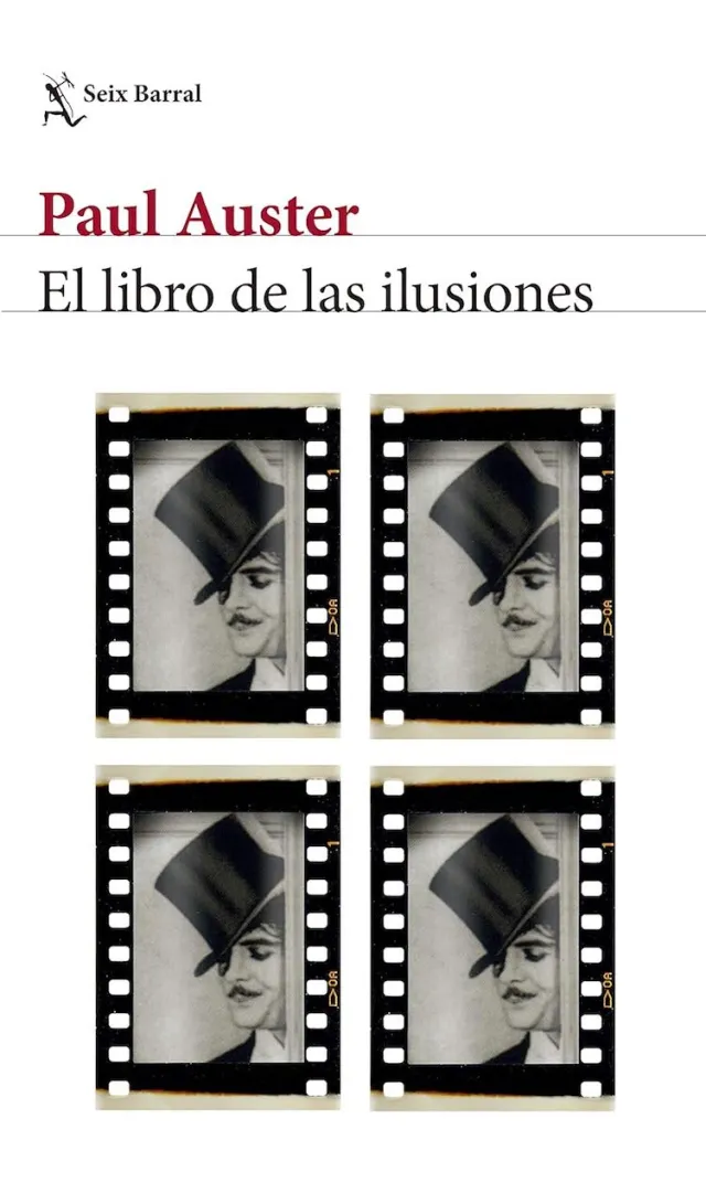 Portada de El libro de las ilusiones de Paul Auster