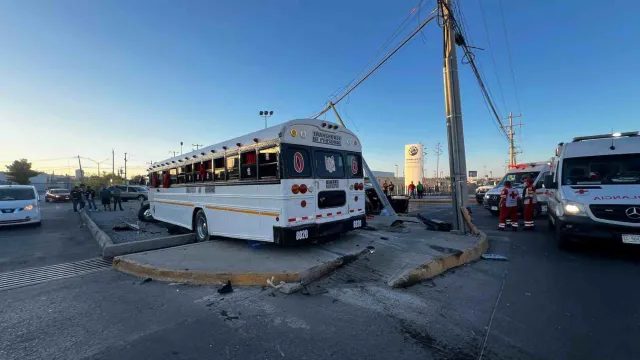 El Chofer de la Unidad de Transporte se dio a la Fuga