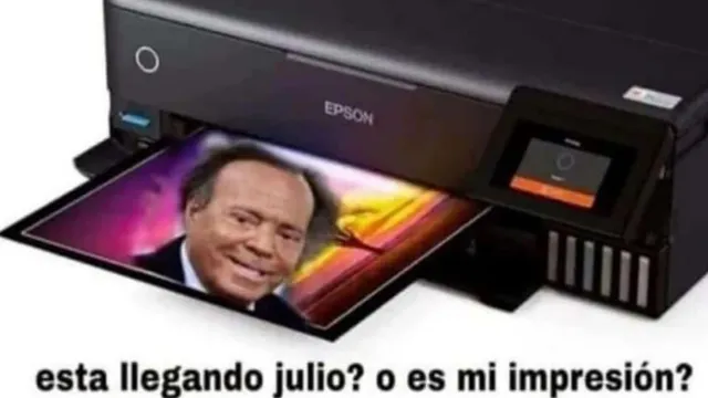 Meme está llegando Julio o es mi impresión