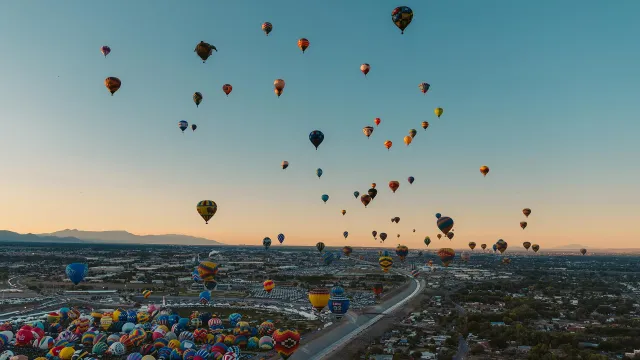 Albuquerque International Balloon Fiesta.