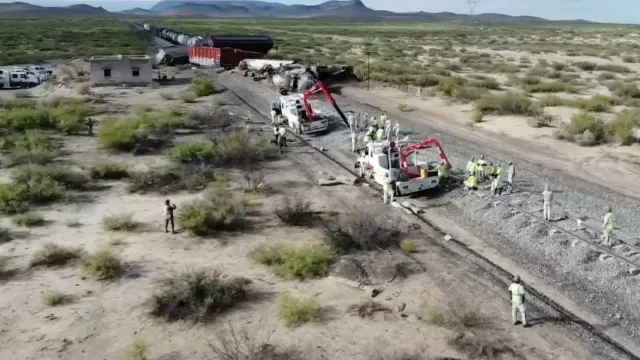 Autoridades de Seguridad Realizaron Labores de Búsqueda en Accidente de Tren