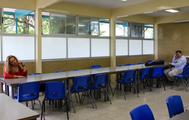 Se conocieron en el CCH en los noventa