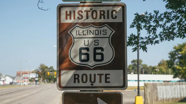 La histórica Ruta 66 tiene casi 4 mil kilómetros de longitud y más de 100 años de vida.