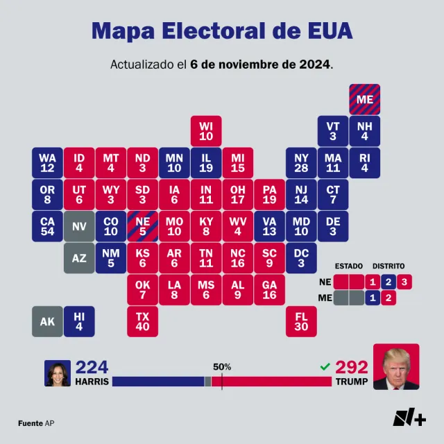 Mapa Maine