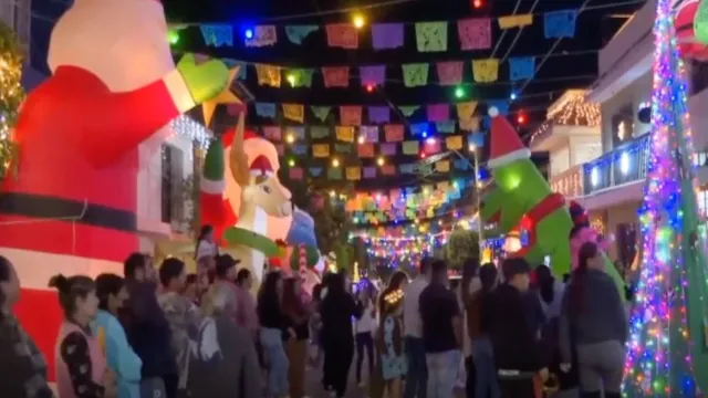 Lomas de La Piscina conserva la tradición en sus calles.