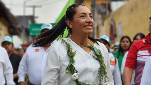 Edith Nolasco contendió por la Presidencia de Tlatlahuquitepec el 2 de junio. Foto: Redes Sociales