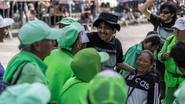 Macario Martínez dejó su empleo como trabajador del sistema de limpia de la ciudad. Foto: N+