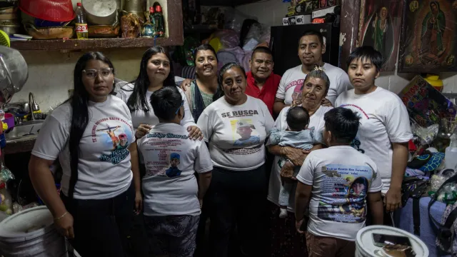 La familia se ha unido más para buscar a Rodrigo