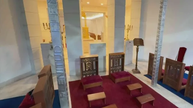 Capilla de la  Iglesia del Socorro en CDMX