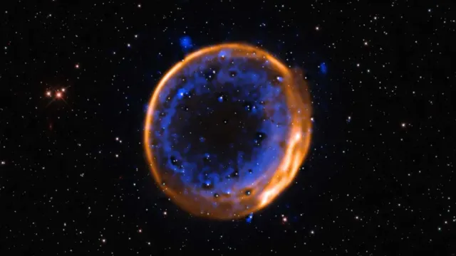 Estrella que murió dos veces en una supernova Ia
