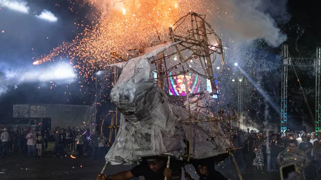 Pirotecnia durante quince años