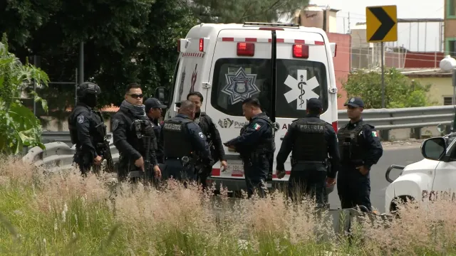 Muere motociclista tras ataque armado y accidente en Puebla. Foto: Miguel Ángel Hernández