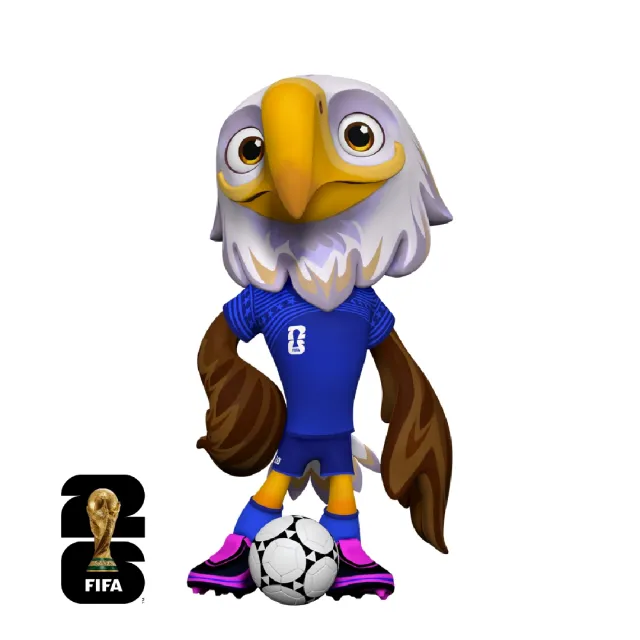 Clutch, una de las 3 mascotas del Mundial 2026 de la FIFA. Foto: FIFA