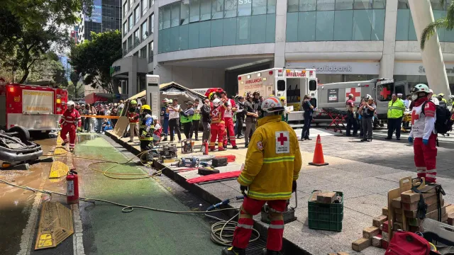 Ejercicios hipotéticos durante simulacro nacional 2025