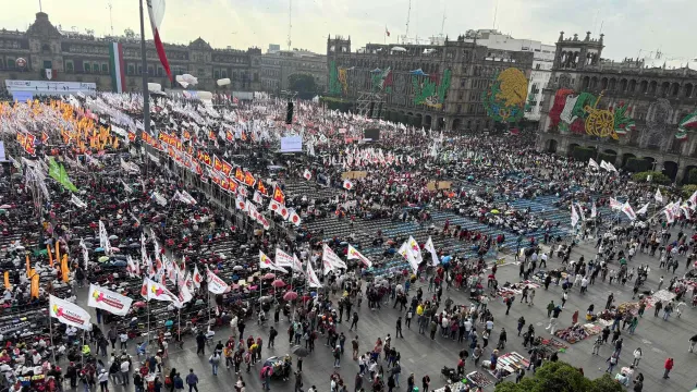 Fotos Así se Ve el Zócalo Previo al Mensaje de Claudia Sheinbaum Por Aniversario de Gobierno